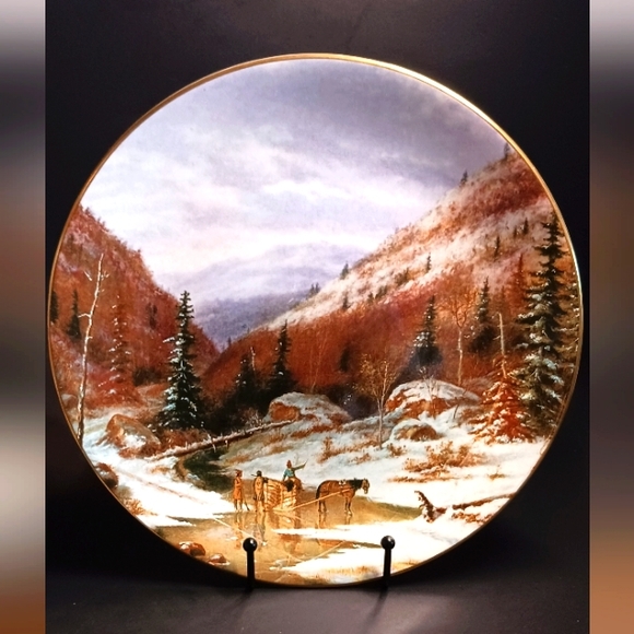 Vintage Canadian Wall Plate, Royal Grafton Collector Plate, #6853 - Picture 1 of 3